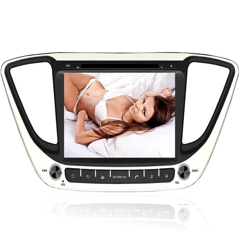 Excellent Android 9.0 4+32 octa core Car DVD player GPS Navigation multimedia for Hyundai Verna 2016 2017 2018 autostereo tape recorder 2