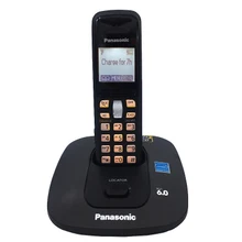KX-TG6411T Digital Inalámbrico Teléfono Fijo Inalámbrico Con IDENTIFICADOR de Llamadas Tecla Retroiluminada Despertador Para Home Office Bussiness