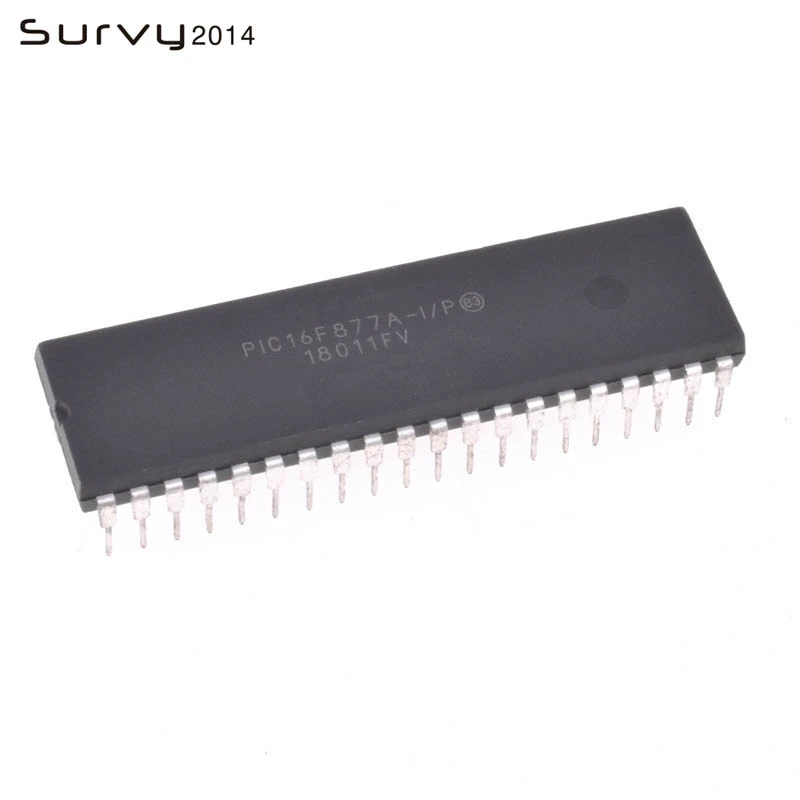 PIC16F877A PIC16F877A-I//P DIP-40 MCU IC MICROCHIP