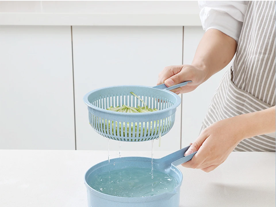 Slicer Vegetable Slicer Potato Peeler Carrot Onion Grater with Strainer Vegetable Cutter 8 in 1 Kitchen Accessories