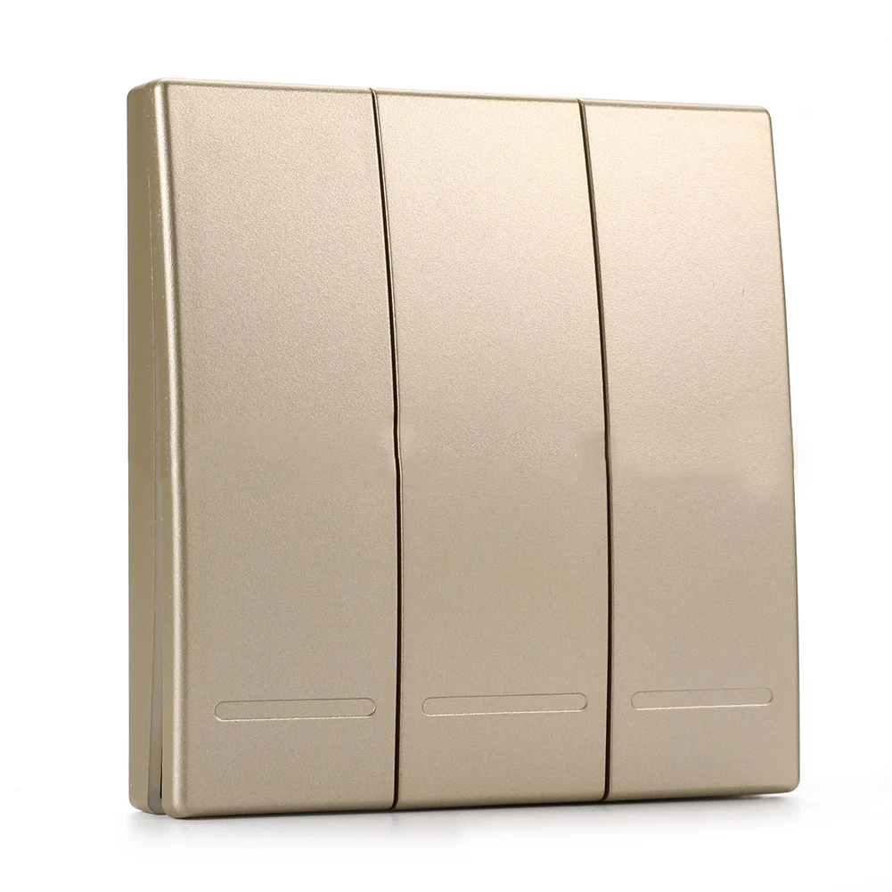 

433 Mhz Bedroom Wireless Modern Accessories Light Sticky Fireproof Hall Home Wall Remote Control Switch Panel Simple Transmitter
