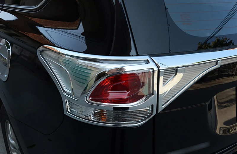 ABS Rear Tail Light Lamp Cover Trim For Mitsubishi Outlander 2013 2014