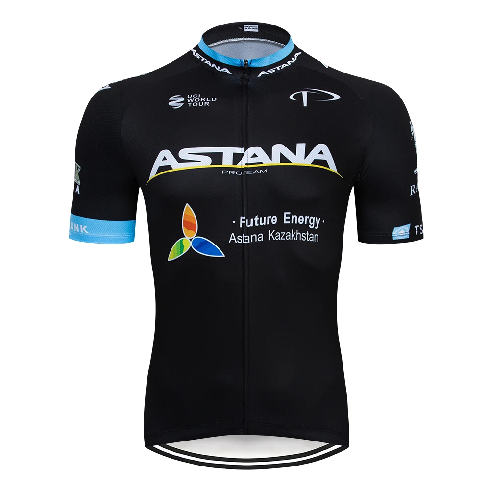 Астана, мужские майки для велоспорта с коротким рукавом, Майки для велоспорта, только рубашка для велоспорта, одежда для велоспорта - Цвет: 4
