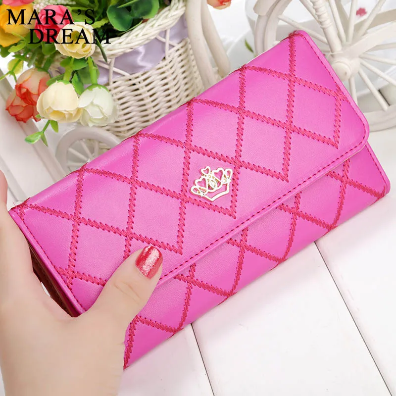 Mara's Dream Womens Wallets Purses Plaid PU Leather Long Wallet Hasp Phone Bag Money Coin Pocket Card Holder Female Wallet Purse Mara's Dream Womens Wallets Purses Plaid PU Leather Long Wallet Hasp Phone Bag Money Coin Pocket Card Holder Female Wallet Purse