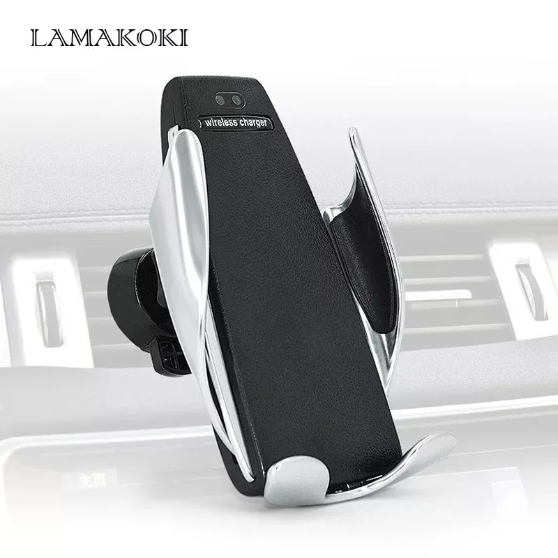 

Qi Car Wireless Charger for iPhone Xs X 8 10 W fast Wireless charging for samsung Galaxy S9 S10 car phone holder Charger