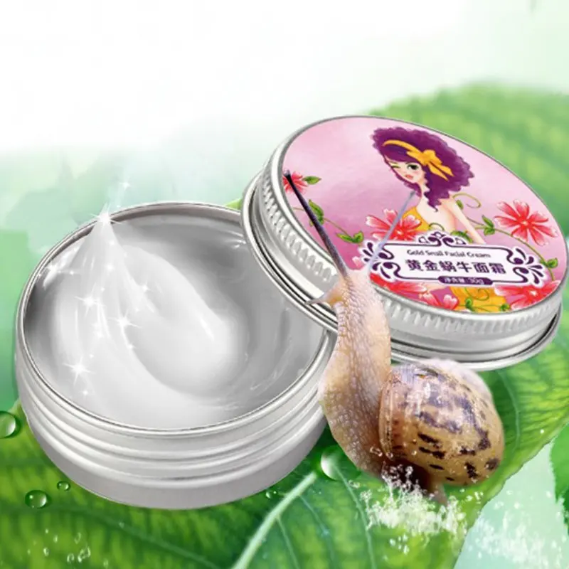 

Face Skin Care Nature Snail Moisturizing Anti-Aging Acne Anti Wrinkle Oil-control Moisturizing Cream