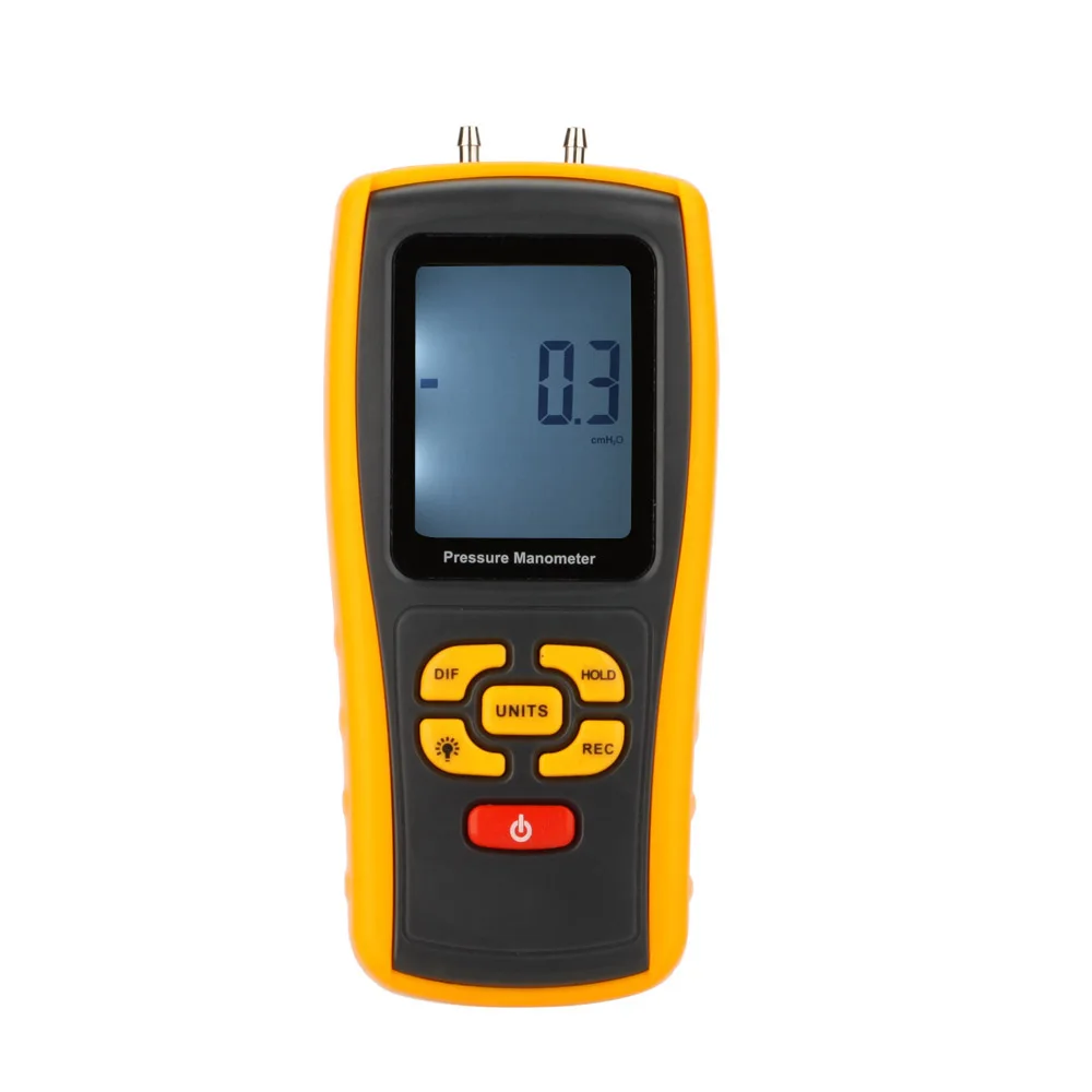 

GM520 USB Digital LCD Pressure Gauge barometer Differential Pressure Manometer Measuring Range 35kPa +Temperature Compensation
