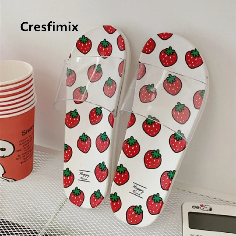 Cresfimix/женские модные весенне-Летние слипоны; женские повседневные легкие шлепанцы; тапочки для отдыха; Pantoufles Femmes C5315 - Цвет: c