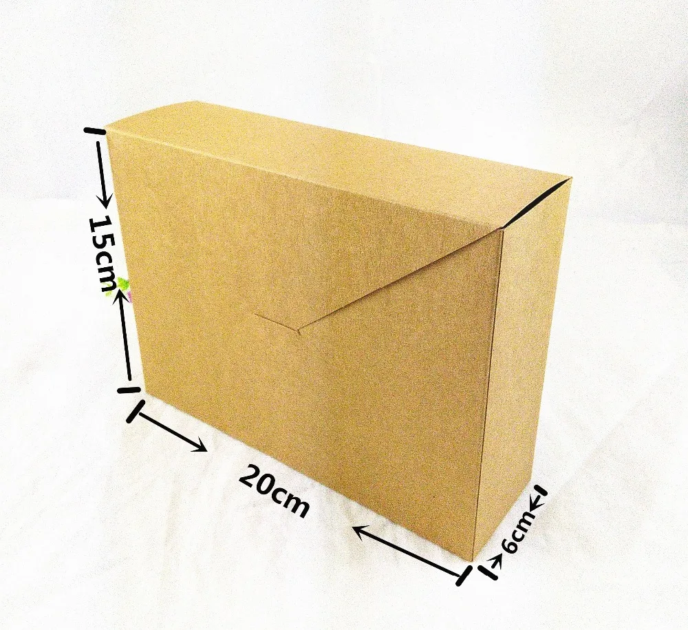 24PCS Kraft Carrying Cases Box Bigger Gift box Scarf/Towel/Jewelry box