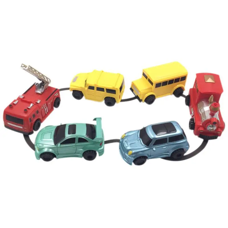 1 шт. Magic мини ручка Индуктивный игрушка модель автомобиля серии головоломки следовать любой линии вы рисуете игрушки для мальчиков Дети