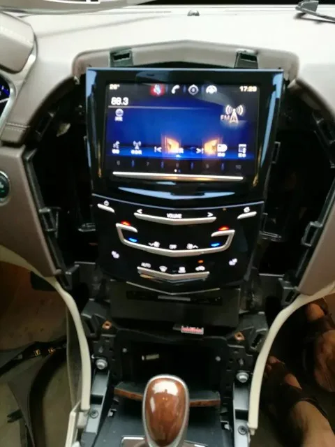 OEM завод сенсорный экран для Cadillac автомобильный DVD gps навигация ЖК-панель Cadillac сенсорный дисплей дигитайзер 10 шт./лот