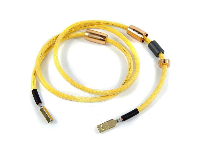 Magnético de Impressora Usb para Amplificador Dac e 4n Fio de Cobre com Anel Usb a para Usb Cabo Hifi Ofc b - Image 4