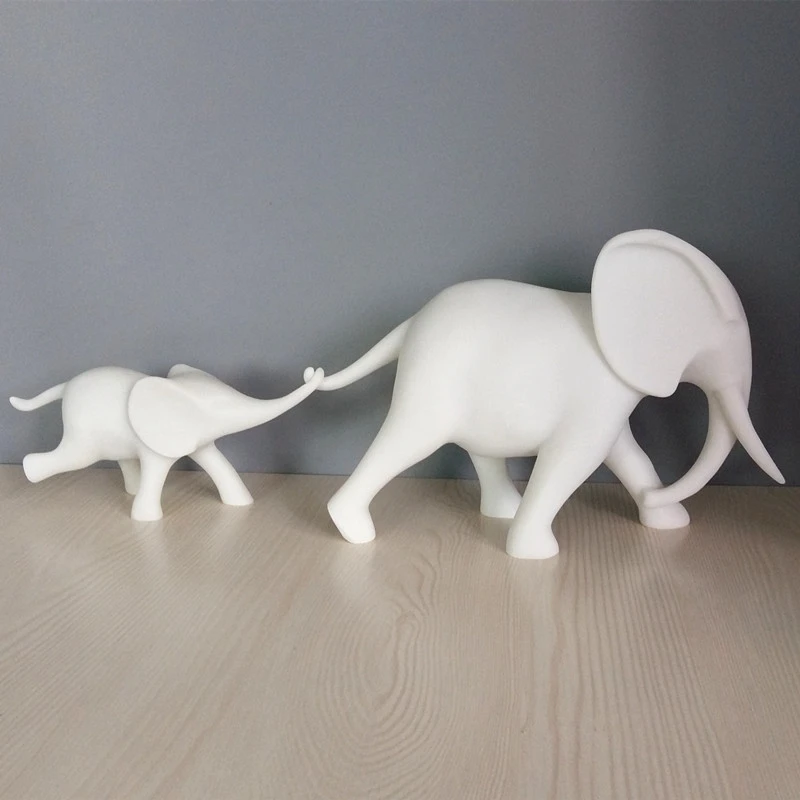 Animal Resin Crafts Elephant Ornament Creative Sandstone Animal Resin Crafts Elephant Ornament Creative Sandstone