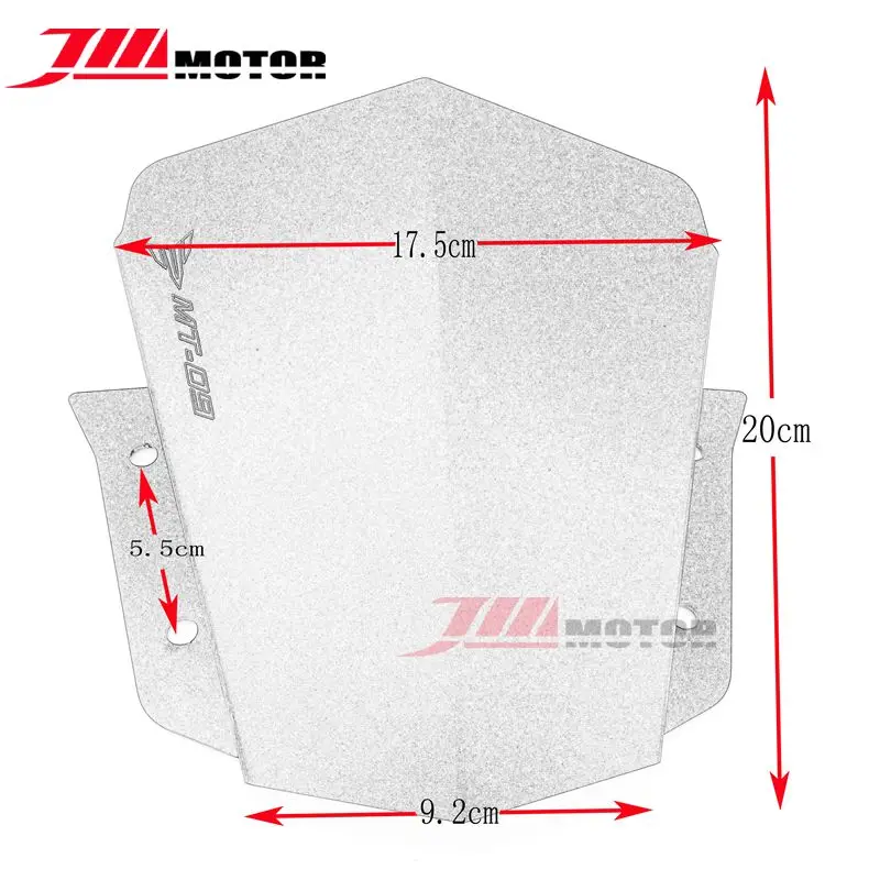 Новая коллекция высокое качество углерода Волокно мотоцикл аксессуар лобовое стекло для Yamaha MT09 MT-09 fz09 2013