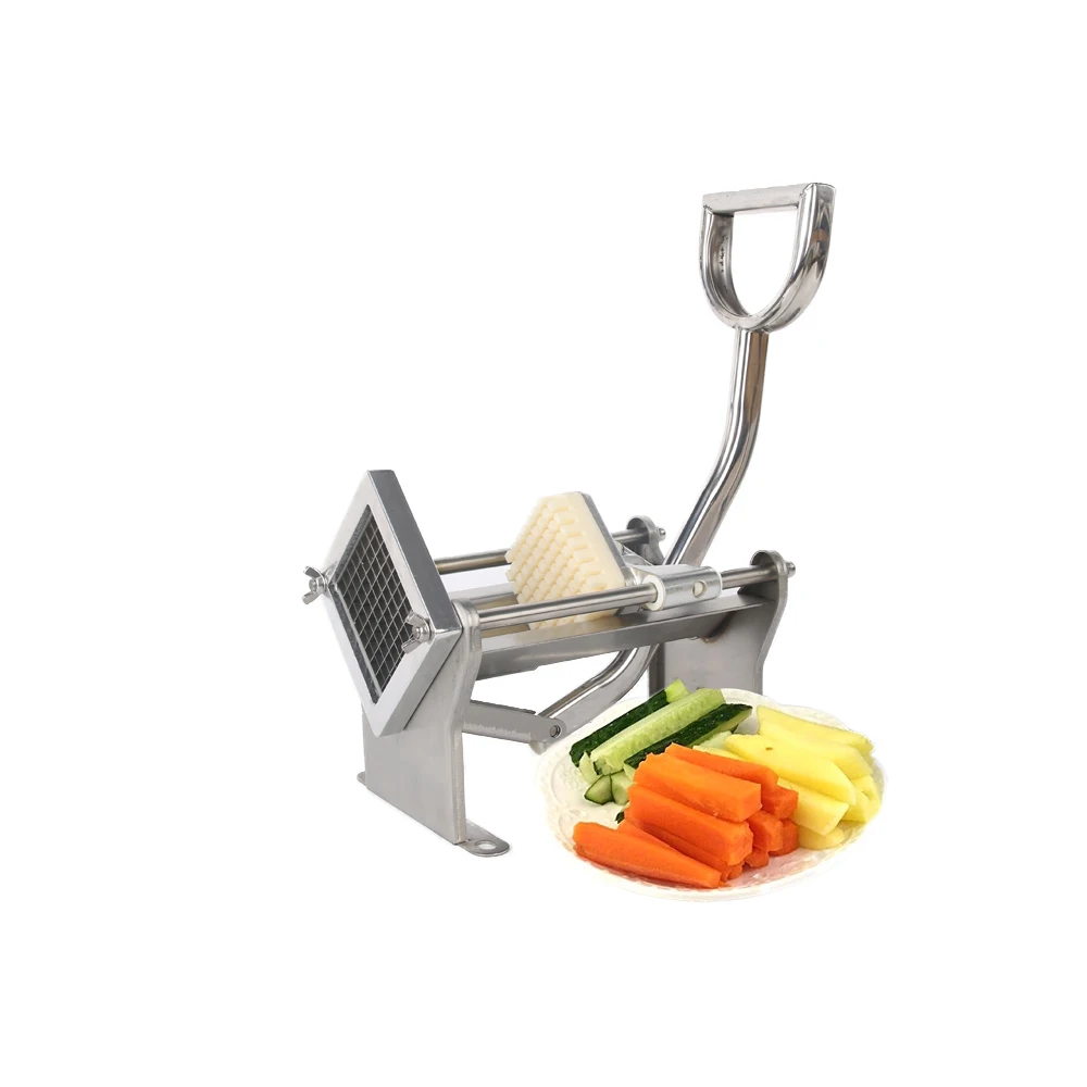  GZZT Manual French Fries Cutter Stainless Steel MH005 Potato Chips Making Vegetable Fruit Slicer Po - 33035365095