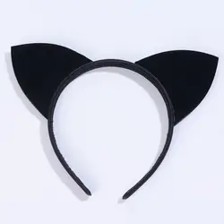 Милая повязка для Для женщин девочек пикантные черные сапоги кошачьи уши вечерние для отдыха и вечеринок обруч 2019 Новинка; Лидер продаж