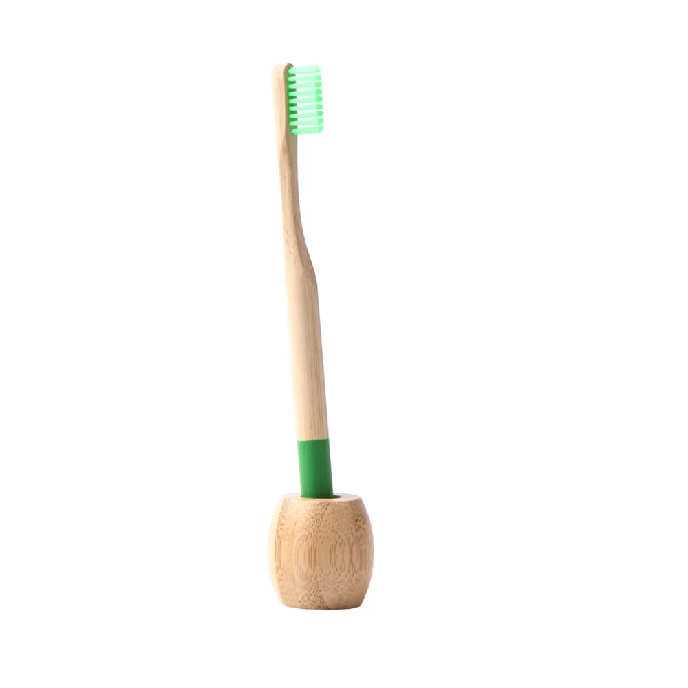 Портативный держатель для зубных щеток из натурального дерева, дорожный держатель для зубных щеток, крышка, чехол, чаша для хранения, аксессуары для ванной комнаты