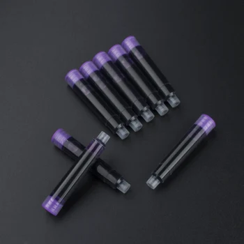 

24 PCS High Quality Fountain Pen Ink International Standard Cartridge purple