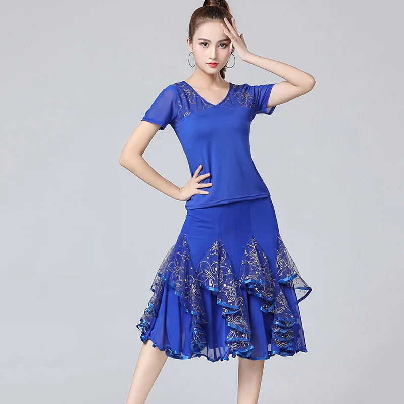 Women Ballroom Dresses Modern Standard Dance Wear Waltz Performance Dance Costume Ballroom Dance Competition Dresses