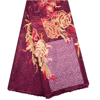 

High Quality African Lace Fabric 2018 Latest African Lace Nigerian Lace Fabric S1242