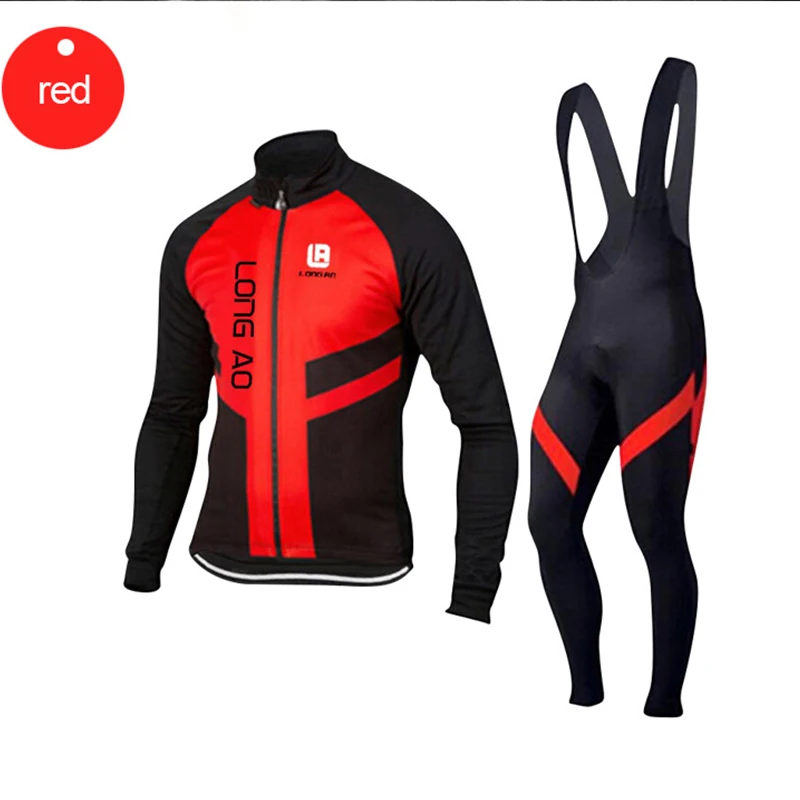 

2018 bike riding suit autumn/winter cycling suits mountain bike set wear bicycle men's thicker ventilation to keep warm