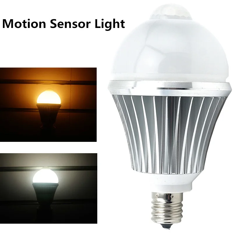 Buy E17 Motion Sensor LED Light Bulb 5W PIR Sensor