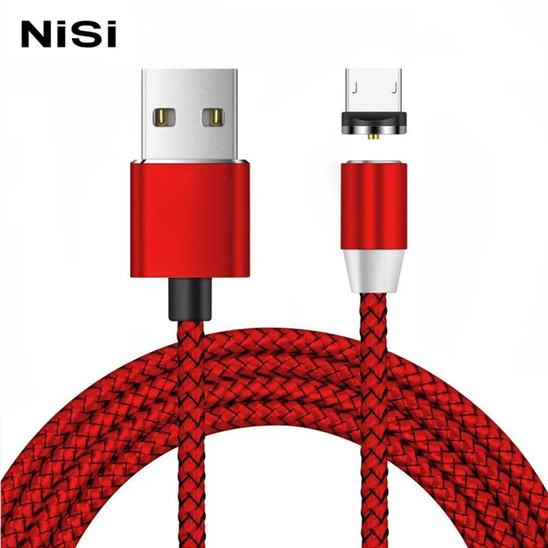 

1m 2m NISI Magnetic Charging Cable IOS TypeC Micro USB Plug Magnet Charger for iPhone Samsung Xiaomi LG Huawei All Smart Phone