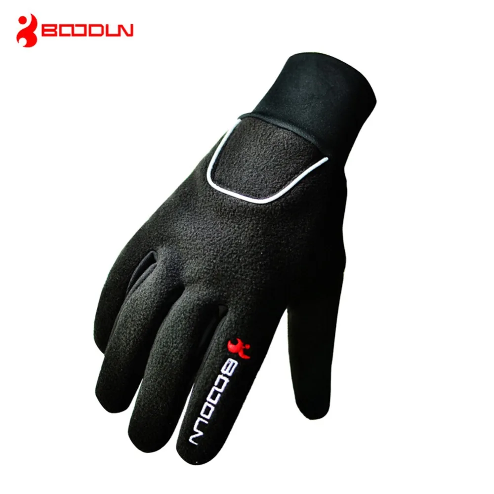 BOODUN Waterproof Windproof Bicycle Gloves Breathable Winter Fleece