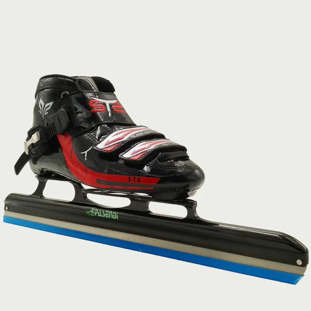 Cheap  STS Brand Professional Roller Skates Shoes Adult ice hockey skates New Style Kids ice blade Roller Inline Speed Skating Shoes