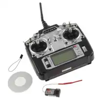Flysky FS-T6 FS T6 モード 2 6ch 2.4 グラム lcd スクリーントランスミッター FS R6B レシーバー用 Rc ヘリコプター飛行機おもちゃスポーツ
