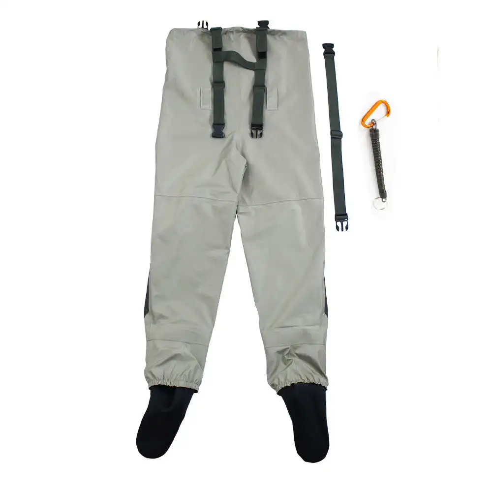 Fly Fishing Chest Waders Breathable Waterproof Stocking foot River