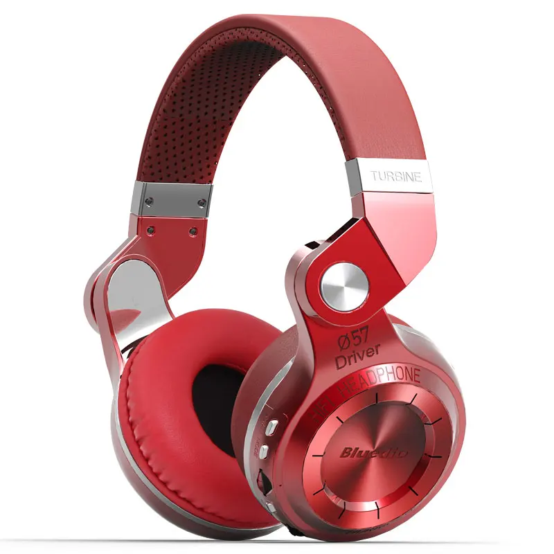 Оригинальный Bluedio T2 + складные наушники bluetooth bluetooth4.1 поддержка fm радио и sd карт