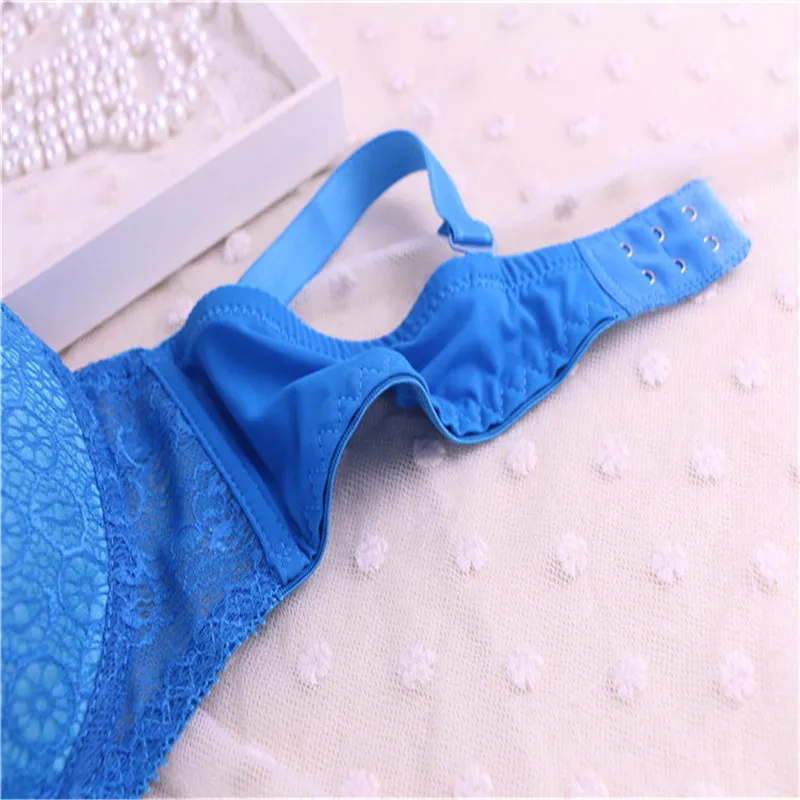 New 40/90 42/95 42/95 D E cup of large size bra comfortable breathe freely  on the lace stitching together - AliExpress