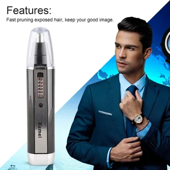 

Multifunctional 3-In-1 Electric Nose Hair Trimmer Rechargeable Shaver Clipper Shaving Scraping Shaping Person Device Face Care