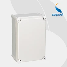 280*190*130mm Plastic Screw Design Waterproof Cable Box / ABS Electric Enclousure IP66 DS-AG-2819