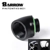 Barrow Brass G1/4'' thread 45 degree Fitting Adapter 45 degrees water cooling Adaptors water cooling fitting TDWT45-V2 ► Photo 1/6