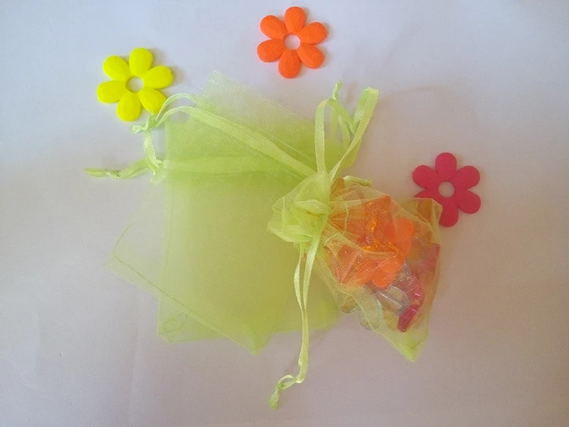 30*40 см 1000 шт. органзы мешок зеленый drawstring сумка ювелирные изделия мешок упаковки для чая/подарок/Пищевая маленький прозрачный чехол Пряжа сумка