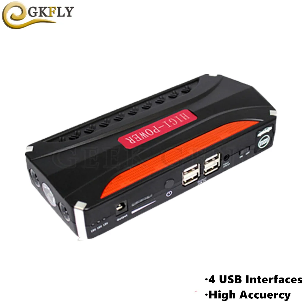 2019 MultiFunction Emergency Car Jump Starter Mini 12V Portable Power Bank Car Charger Battery Booster for Cars Starting Device