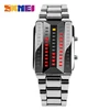 SKMEI Luxury Brand Creative Sport Watch Men Stainless Steel Strap 5Bar Waterproof Digital Watches reloj hombre 1013 ► Photo 2/6
