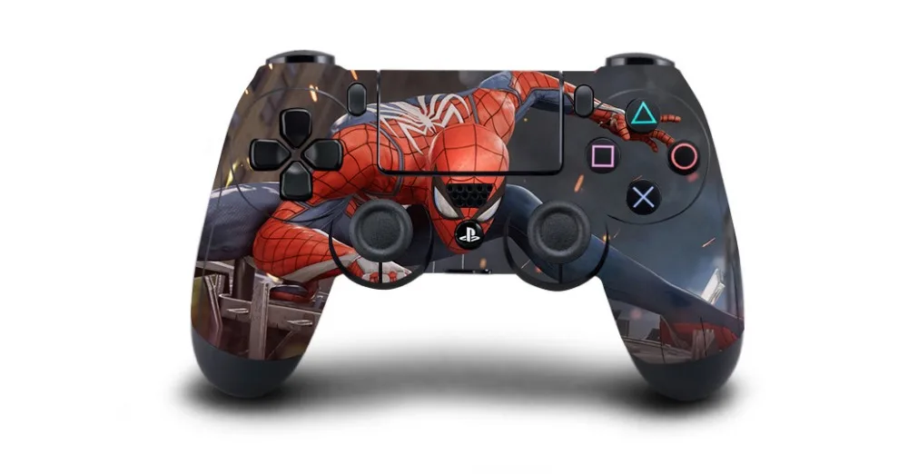 1 шт Мстители Железный человек паук PS4 Кожа Наклейка виниловая для PS4 playstation 4 Dualshock 4 контроллер наклейка КОЖА