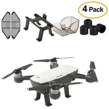 

DJI SPARK Accessories Kits Landing Gear Gimbal Camera Guard Protector Silica Gel Motor Guard Protective Finger Guard Hand Guard