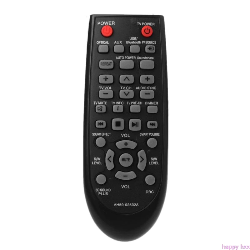 

New Remote Control Replacement for Samsung HW-F355 HW-FM35 AH59-02532A Sound Bar Soundbar Audio System Controller
