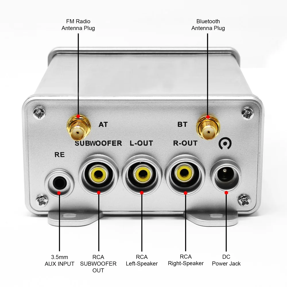 4 дюйма 2,1 Системы Bluetooth мотоцикл Динамик s Системы мотоцикла ATV UTV BT Динамик звук