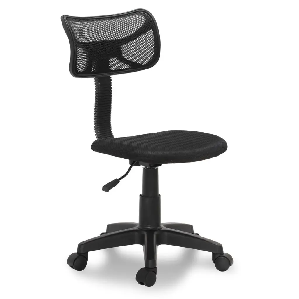 vidaXL Office Chair Plastic Black 30.3" 35"office chairchair