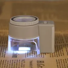 8X Регулируемая подсвечиваемая стойка с лупой Лупа увеличительное стекло с светодиодный светильник увеличительный инструмент lupa микроскоп