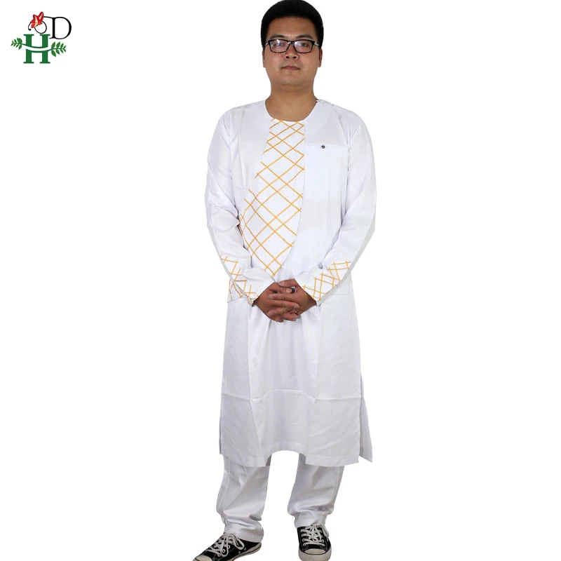 mens white dashiki outfit