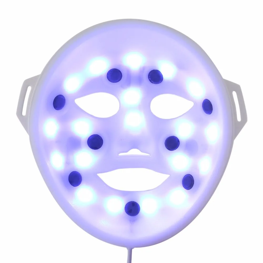 

Korean Phototherapy Skin Rejuvenation LED Face Mask Beauty Instrument ed And Blue Light facial mask Anti-againg Acne Treatment