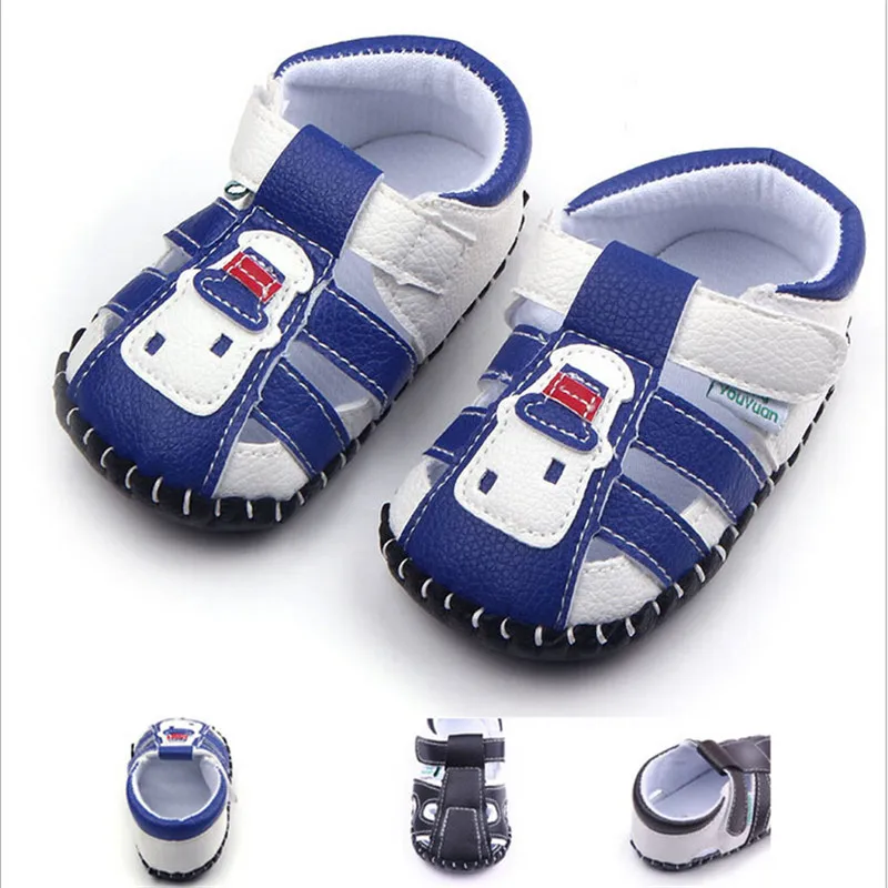 

Baby Boys Shoes PU Leather Infant Toddler Footwear Crib Bebe Soft Rubber Sole Outdoor First Walkers Prewalkers Summer Fashion