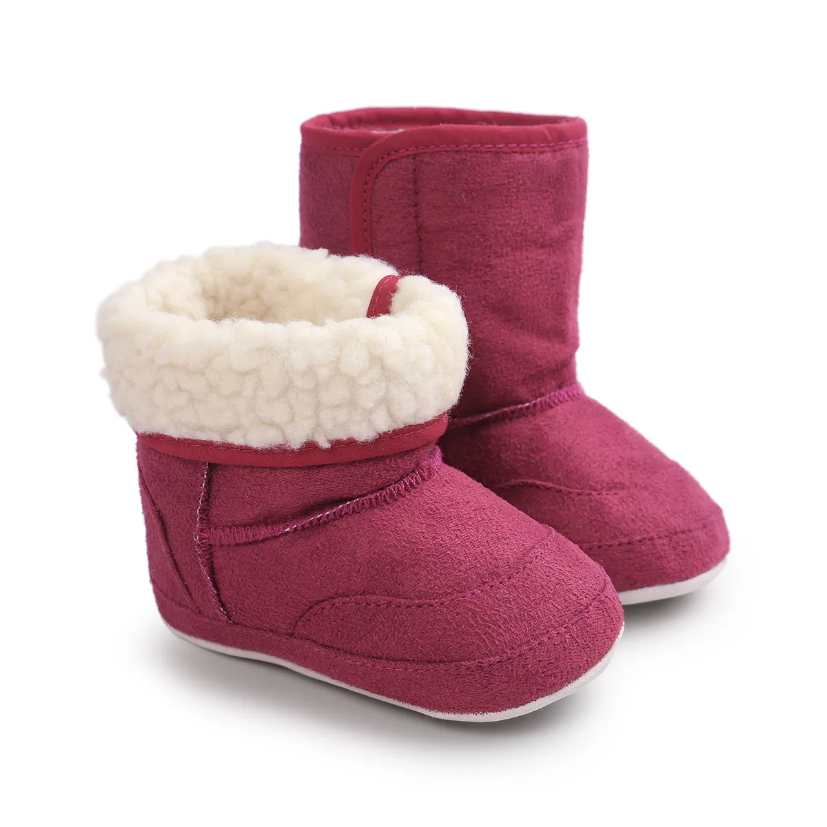 MiYuebb/зимние детские ботинки; цвет хаки; детская обувь для малышей; хлопковая резиновая подошва; нескользящая детская обувь