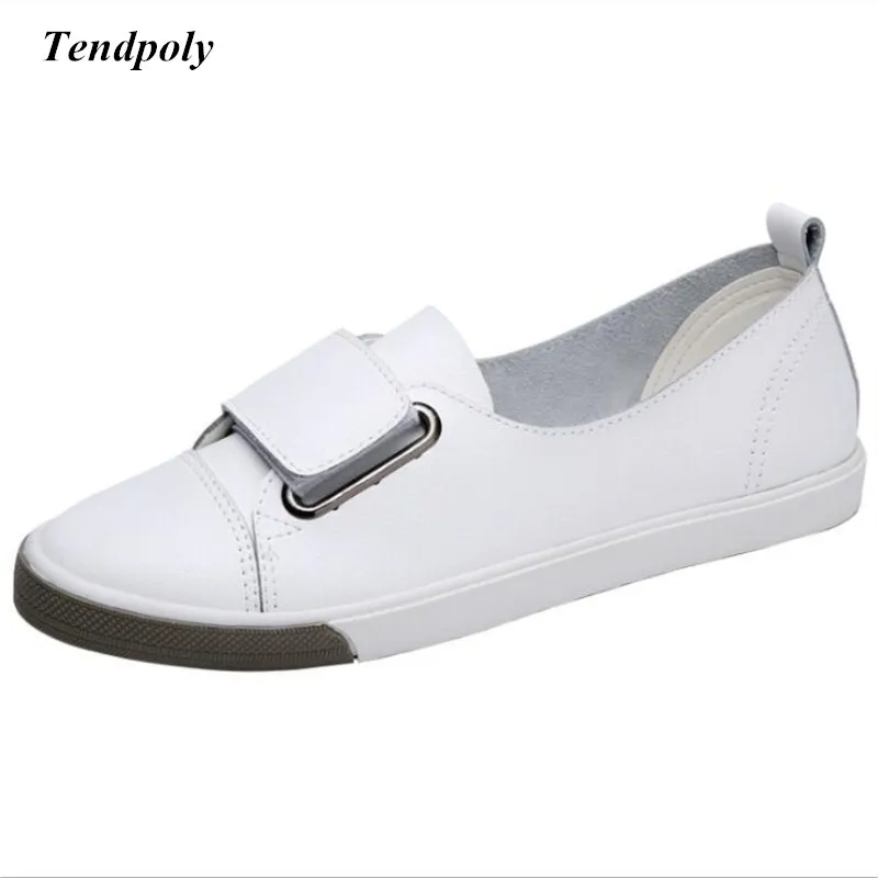 

Spring and Autumn Korean version of explosion-proof flat breathable wild leather casual Women's shoes new hot models white shoes